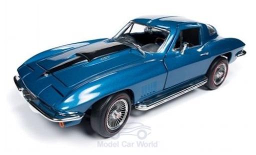 Modellautos Chevrolet Corvette 1/18 Auto World 427 mettalic blau 1967 Chevrolet Corvette 1/18 Auto World 427 mettalic blau 1967 modellautos