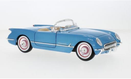 Chevrolet Corvette 1/18 Auto World (C1) Cabriolet metallise blau 1954 1:18 modellautos