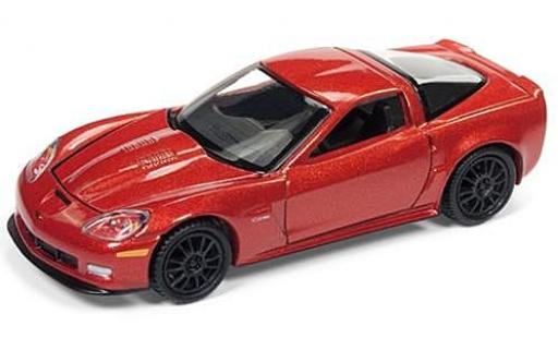 Modellautos Chevrolet Corvette 1/64 Auto World mettalic orange 2011 sans Vitrine Chevrolet Corvette 1/64 Auto World mettalic orange 2011 sans Vitrine modellautos