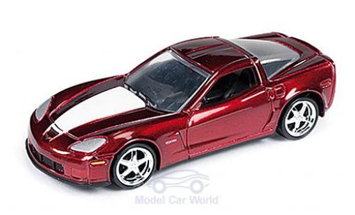 Modellautos Chevrolet Corvette 1/64 Auto World Z06 (C6) Special Version rot/weiss 2012 ohne Vitrine Chevrolet Corvette 1/64 Auto World Z06 (C6) Special Version rot/weiss 2012 ohne Vitrine modellautos