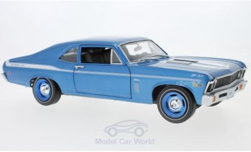 Modellautos Chevrolet Nova 1969 1/18 Auto World Yenko Coupe mettalic blau 1969 Chevrolet Nova 1969 1/18 Auto World Yenko Coupe mettalic blau 1969 modellautos