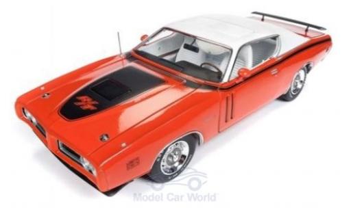 Modellautos Dodge Charger 1/18 Auto World R/T Hardtop orange/weiss 1971 Dodge Charger 1/18 Auto World R/T Hardtop orange/weiss 1971 modellautos