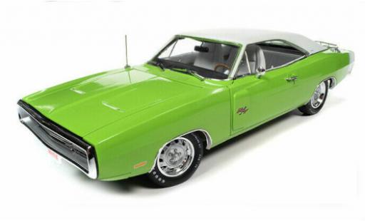 Modellautos Dodge Charger 1/18 Auto World R/T grün/weiss 1970 Dodge Charger 1/18 Auto World R/T grün/weiss 1970 modellautos