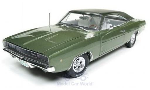 Modellautos Dodge Charger 1/18 Auto World R/T mettalic grün 1968 Dodge Charger 1/18 Auto World R/T mettalic grün 1968 modellautos