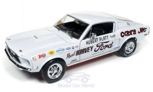 Modellautos Ford Mustang 1/18 Auto World S/S Cobra Jet Paul Harvey 1968 H.Platt Ford Mustang 1/18 Auto World S/S Cobra Jet Paul Harvey 1968 H.Platt modellautos
