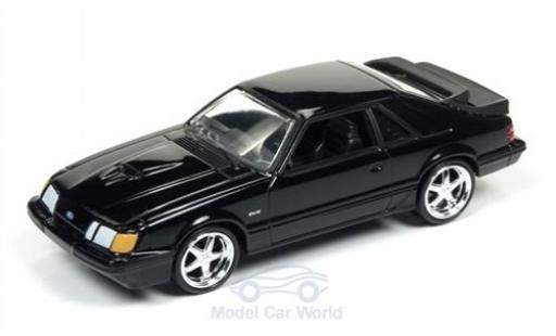 Modellautos Ford Mustang 1/64 Auto World SVO schwarz 1985 Ford Mustang 1/64 Auto World SVO schwarz 1985 modellautos