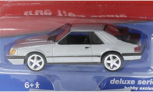 Modellautos Ford Mustang 1/64 Auto World SVO silber 1984 Ford Mustang 1/64 Auto World SVO silber 1984 modellautos