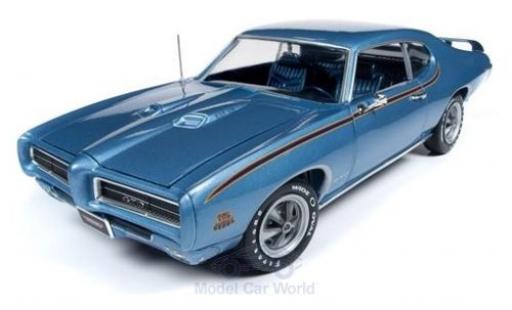 Modellautos Pontiac GTO 1/18 Auto World Judge mettalic blau 1969 Pontiac GTO 1/18 Auto World Judge mettalic blau 1969 modellautos