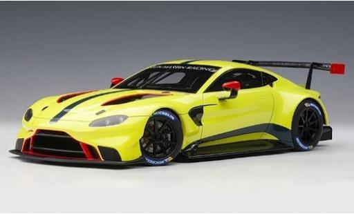 Aston Martin Vantage 1/18 AUTOart GTE Le Mans Pro grün Racing 2018 Plain Body Version modellautos