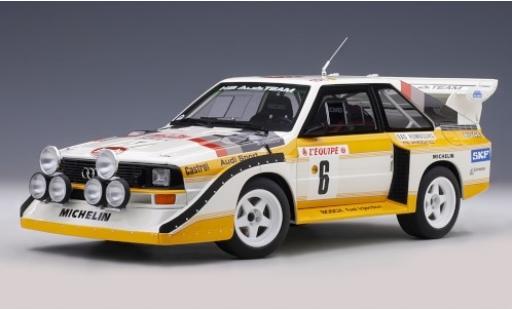Modellautos Audi Quattro 1/18 AUTOart S1 No.6 HB Team Rallye Monte Carlo 1986 H.Mikkola/A.Hertz Audi Quattro 1/18 AUTOart S1 No.6 HB Team Rallye Monte Carlo 1986 H.Mikkola/A.Hertz modellautos