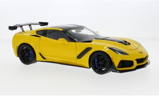 Modellautos Chevrolet Corvette 1/18 AUTOart (C7) ZR1 jaune 2019 Chevrolet Corvette 1/18 AUTOart (C7) ZR1 jaune 2019 modellautos