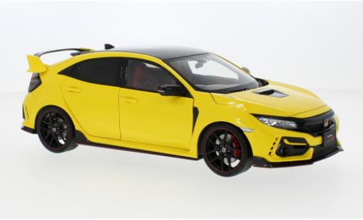 Modellautos Honda Civic 1/18 AUTOart Type R (FK8) jaune RHD 2021 Honda Civic 1/18 AUTOart Type R (FK8) jaune RHD 2021 modellautos