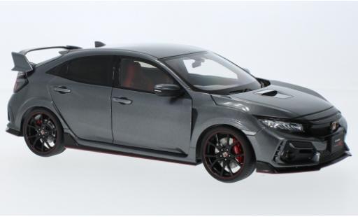 Modellautos Honda Civic 1/18 AUTOart Type R (FK8) metallise gris RHD 2021 Honda Civic 1/18 AUTOart Type R (FK8) metallise gris RHD 2021 modellautos
