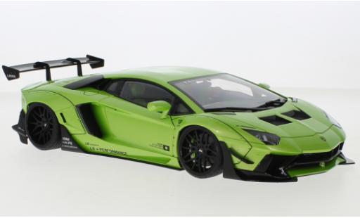 Modellautos Lamborghini Aventador 1/18 AUTOart LB-Works limited Edition metallise la chaux Lamborghini Aventador 1/18 AUTOart LB-Works limited Edition metallise la chaux modellautos