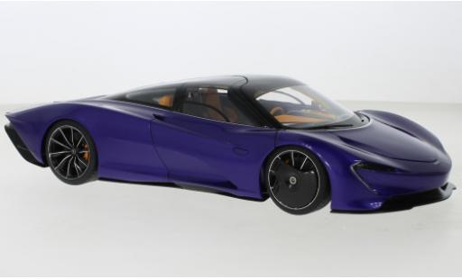 Modellautos McLaren Speedtail 1/18 AUTOart SpeedTail violett/noire 2020 McLaren Speedtail 1/18 AUTOart SpeedTail violett/noire 2020 modellautos