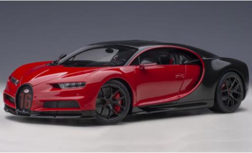 Modellautos Bugatti Chiron 1/18 AUTOart Sport rot/carbon 2019 No.16 Bugatti Chiron 1/18 AUTOart Sport rot/carbon 2019 No.16 modellautos