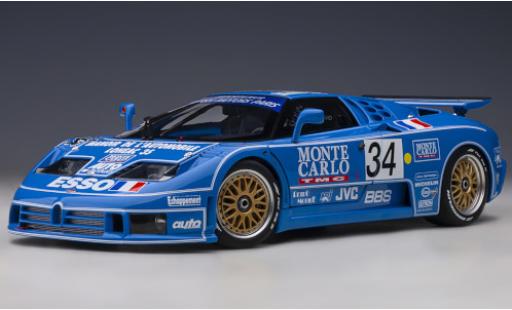 Bugatti EB110 1/18 AUTOart EB 110 LM No.34 24h Le Mans 1994 A.Cudini/E.Helary/J.-C.Boullion modellautos