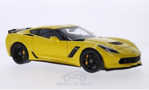 Modellautos Chevrolet Corvette C7 1/18 AUTOart (C7) Z06 gelb 2014 Chevrolet Corvette C7 1/18 AUTOart (C7) Z06 gelb 2014 modellautos