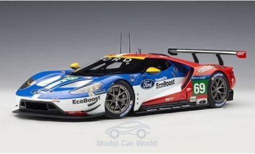 Modellautos Ford GT 1/18 AUTOart blau 2016 Plain Body Version Ford GT 1/18 AUTOart blau 2016 Plain Body Version modellautos