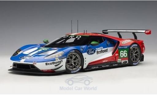 Ford GT 1/18 AUTOart No.66 Chip Ganassi Racing UK 24h Le Mans 2016 B.Johnson/S.Mücke/O.Pla modellautos