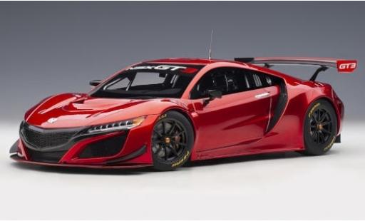 Modellautos Honda NSX 1/18 AUTOart GT3 rot 2018 Plain Body Version Honda NSX 1/18 AUTOart GT3 rot 2018 Plain Body Version modellautos