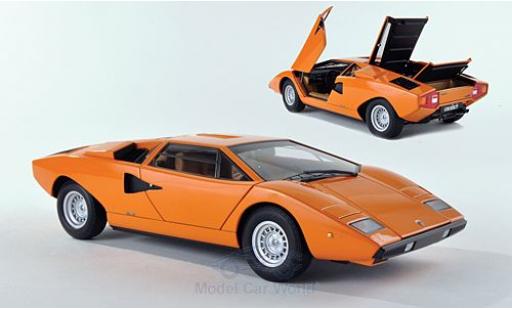 Modellautos Lamborghini Countach 1/18 AUTOart LP400 orange 1974 Lamborghini Countach 1/18 AUTOart LP400 orange 1974 modellautos