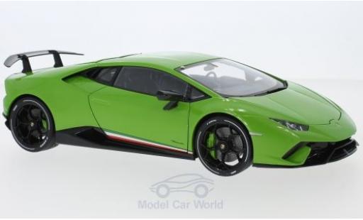 Modellautos Lamborghini Huracan 1/18 AUTOart Performante mettalic grün 2017 Lamborghini Huracan 1/18 AUTOart Performante mettalic grün 2017 modellautos