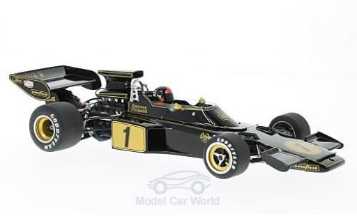 Modellautos Lotus 72 1/18 AUTOart E No.1 Formel 1 1973 mit Fahrerfigur E.Fittipaldi Lotus 72 1/18 AUTOart E No.1 Formel 1 1973 mit Fahrerfigur E.Fittipaldi modellautos