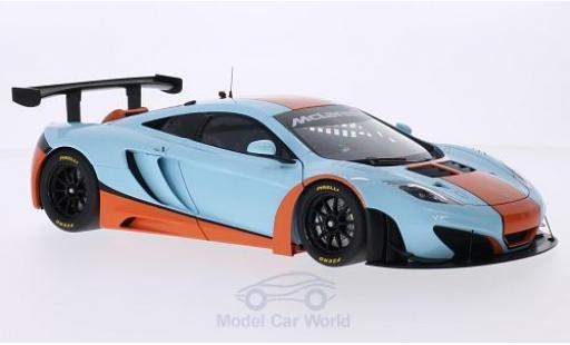 Modellautos McLaren MP4-12C 1/18 AUTOart 12C GT3 Gulf 2012 McLaren MP4-12C 1/18 AUTOart 12C GT3 Gulf 2012 modellautos