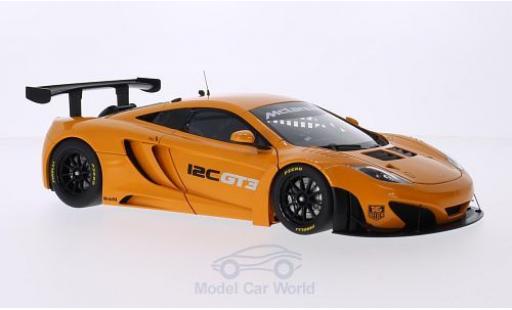 Modellautos McLaren MP4-12C 1/18 AUTOart GT3 mettalic orange RHD 2011 Presentation Car McLaren MP4-12C 1/18 AUTOart GT3 mettalic orange RHD 2011 Presentation Car modellautos