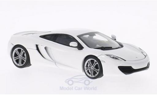 McLaren MP4-12C 1/43 AUTOart weiss 2011 modellautos