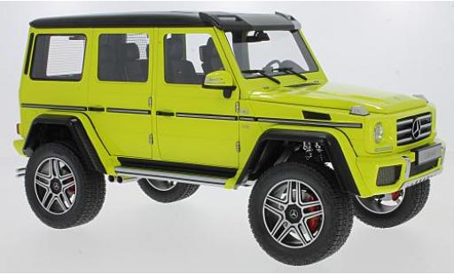 Modellautos Mercedes Classe G 1/18 AUTOart G500 4x4 gelb 2016 Mercedes Classe G 1/18 AUTOart G500 4x4 gelb 2016 modellautos