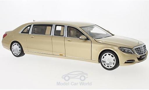 Modellautos Mercedes CLA 1/18 AUTOart Maybach Classe S (S600) Pullman gold 2016 Mercedes CLA 1/18 AUTOart Maybach Classe S (S600) Pullman gold 2016 modellautos