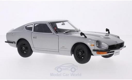 Modellautos Nissan Fairlady Z S30 1/18 AUTOart 432 (PS30) silber RHD 1969 Nissan Fairlady Z S30 1/18 AUTOart 432 (PS30) silber RHD 1969 modellautos