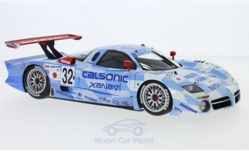 Nissan R390 1/18 AUTOart GT1 No.32 Calsonic Xanavi 24h Le Mans 1998 K.Hoshino/A.Suzuki/M.Kageyama modellautos
