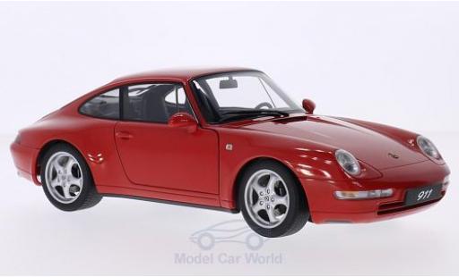 Modellautos Porsche 993 1/18 AUTOart 911 () Carrera rot 1995 Porsche 993 1/18 AUTOart 911 () Carrera rot 1995 modellautos