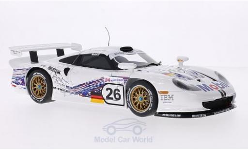 Modellautos Porsche 996 GT1 1/18 AUTOart 911 GT1 No.26 24h Le Mans 1997 E.Collard/R.Kelleners/Y.Dalmas Porsche 996 GT1 1/18 AUTOart 911 GT1 No.26 24h Le Mans 1997 E.Collard/R.Kelleners/Y.Dalmas modellautos