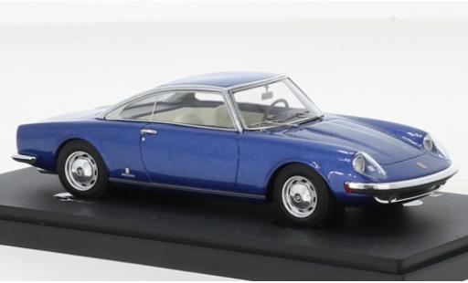 Fiat 2300 1/43 AutoCult Autocult/Avenue 43 S Coupe Speciale Pininfarina metallise blau 1964 modellautos