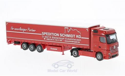 Modellautos Mercedes Actros 1/87 AWM 2 Big. Aerop. Schmidt G-KSZ Mercedes Actros 1/87 AWM 2 Big. Aerop. Schmidt G-KSZ modellautos