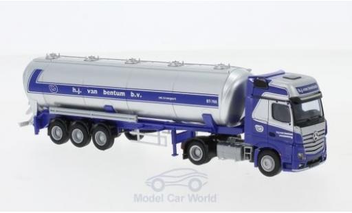 Modellautos Mercedes Actros 1/87 AWM 2 GigaLiner /Aerop. Van Bentum Kippsilo-Sattelzug Mercedes Actros 1/87 AWM 2 GigaLiner /Aerop. Van Bentum Kippsilo-Sattelzug modellautos