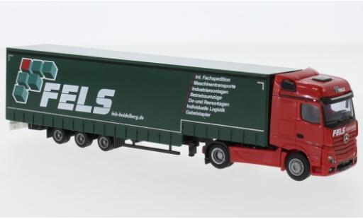 Modellautos Mercedes Actros 1/87 AWM 5 BigSpace/Aerop. Fels Jumbo-camion avec bache Mercedes Actros 1/87 AWM 5 BigSpace/Aerop. Fels Jumbo-camion avec bache modellautos