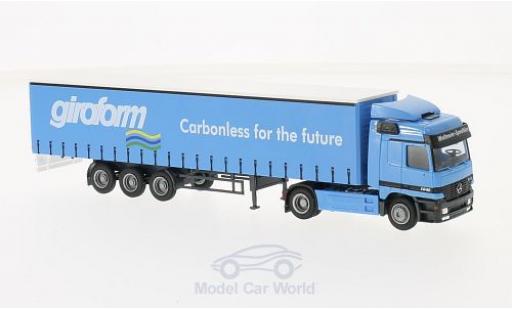 Modellautos Mercedes Actros 1/87 AWM L Aerop. Wellmeier/Giroform G-KSZ Mercedes Actros 1/87 AWM L Aerop. Wellmeier/Giroform G-KSZ modellautos