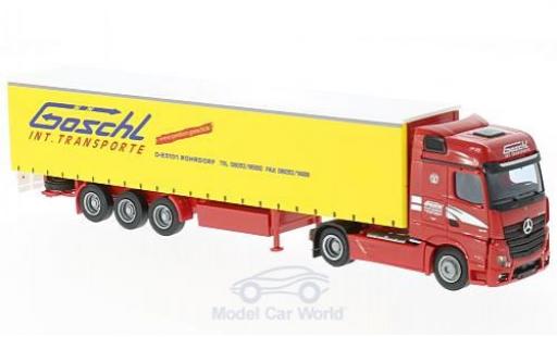 Modellautos Mercedes Actros 1/87 AWM 2 Big. Aerop. Göschl G-KSZ Mercedes Actros 1/87 AWM 2 Big. Aerop. Göschl G-KSZ modellautos