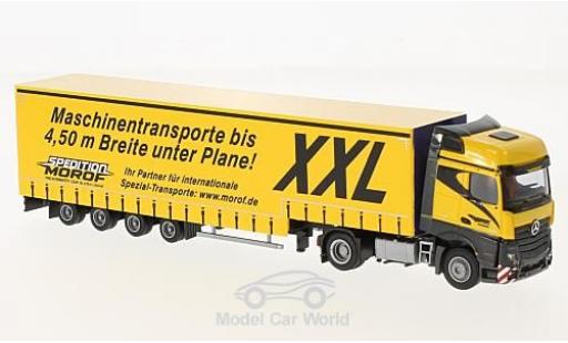 Modellautos Mercedes Actros 1/87 AWM 2 Big./Aerop. Morof Jumbo-G-KSZ Mercedes Actros 1/87 AWM 2 Big./Aerop. Morof Jumbo-G-KSZ modellautos