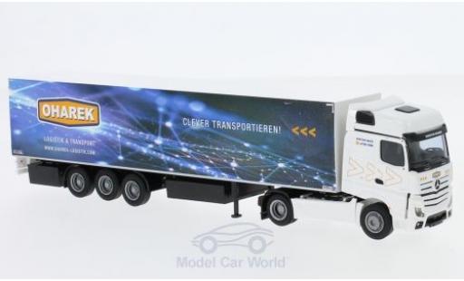 Modellautos Mercedes Actros 1/87 AWM 2 Big. Aerop. Oharek KSZ Mercedes Actros 1/87 AWM 2 Big. Aerop. Oharek KSZ modellautos