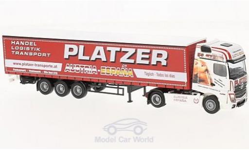 Modellautos Mercedes Actros 1/87 AWM 2 Big. Aerop. Platzer (A) G-KSZ Mercedes Actros 1/87 AWM 2 Big. Aerop. Platzer (A) G-KSZ modellautos