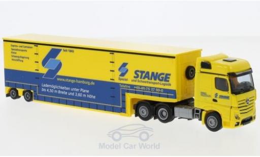 Modellautos Mercedes Actros 1/87 AWM 2 Big./Aerop. Stange Tiefbett-SZ Mercedes Actros 1/87 AWM 2 Big./Aerop. Stange Tiefbett-SZ modellautos