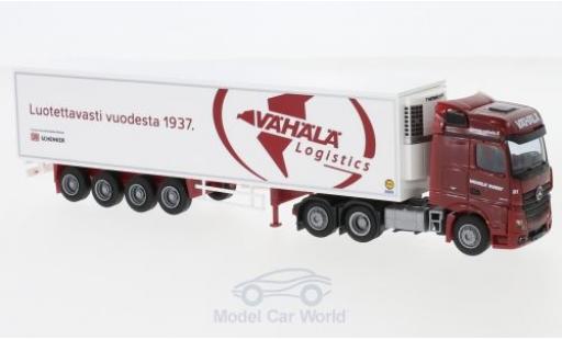 Modellautos Mercedes Actros 1/87 AWM 2 Big. Aerop. Vähälä Kühl-Mega-KSZ Mercedes Actros 1/87 AWM 2 Big. Aerop. Vähälä Kühl-Mega-KSZ modellautos