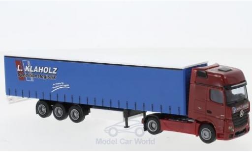 Modellautos Mercedes Actros 1/87 AWM 2 Giga. / Aerop. Klaholz G-KSZ Mercedes Actros 1/87 AWM 2 Giga. / Aerop. Klaholz G-KSZ modellautos