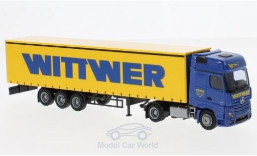 Modellautos Mercedes Actros 1/87 AWM 2 Giga. Aerop. Wittwer G-KSZ Mercedes Actros 1/87 AWM 2 Giga. Aerop. Wittwer G-KSZ modellautos